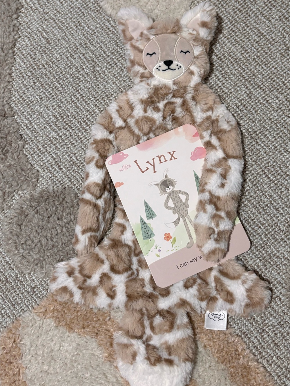 Slumberkins Lynx Snuggler - Plush Kids Stuffed Animal